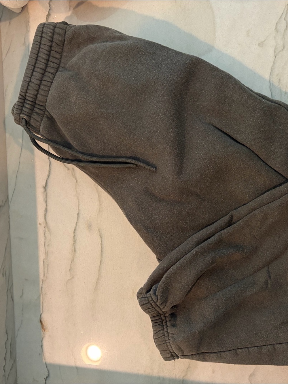 WSS Green Fleece Jogger Pants